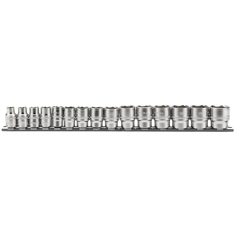 Jeu de 15 Douilles DRAPER 3/8" de 8 à 22 mm | Coffret Polyvalent pour Mécanique