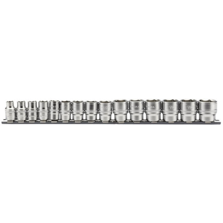 Jeu de 15 Douilles DRAPER 3/8" de 8 à 22 mm | Coffret Polyvalent pour Mécanique
