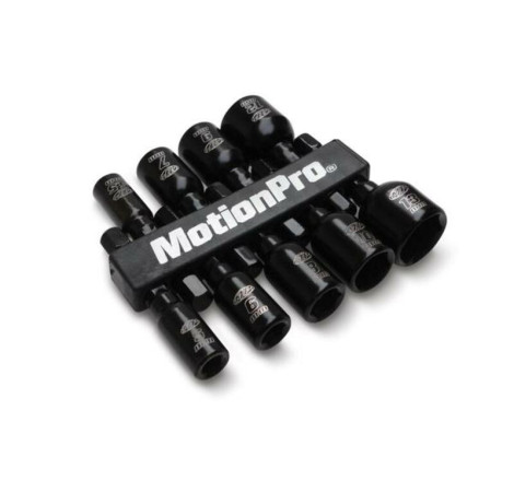 Jeu de 9 Embouts MOTION PRO 1/4" à Douilles Magnétiques | Kit Polyvalent de Serrage
