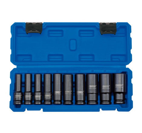 Coffret de 10 Douilles à Choc DRAPER 1/2" | Kit Professionnel Haute Résistance