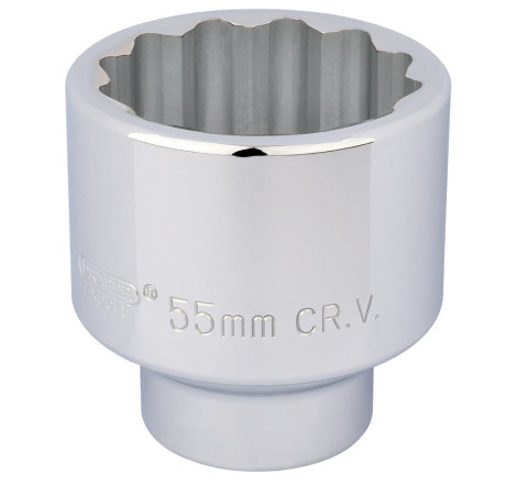 Douille DRAPER 3/4" 12 Pans 55 mm | Douille Haute Résistance pour Gros Serrage