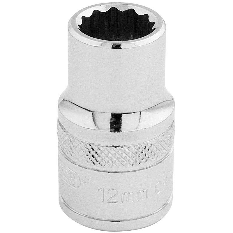 Douille DRAPER 1/2" 12 Pans Hi-Torq® 12 mm | Douille de Serrage Haute Précision