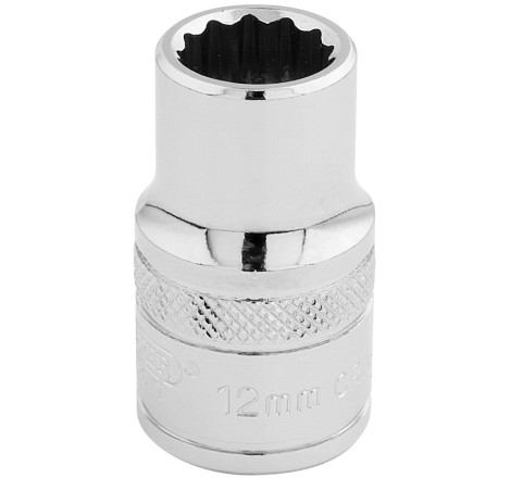 Douille DRAPER 1/2" 12 Pans Hi-Torq® 12 mm | Douille de Serrage Haute Précision