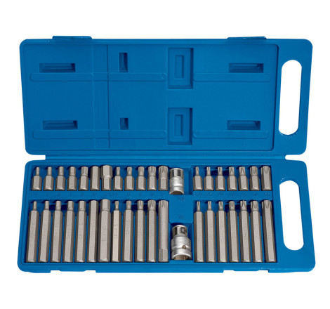 Coffret DRAPER 40 Douilles TX-STAR® / Spline (XZN) / CHC | Kit Complet Atelier