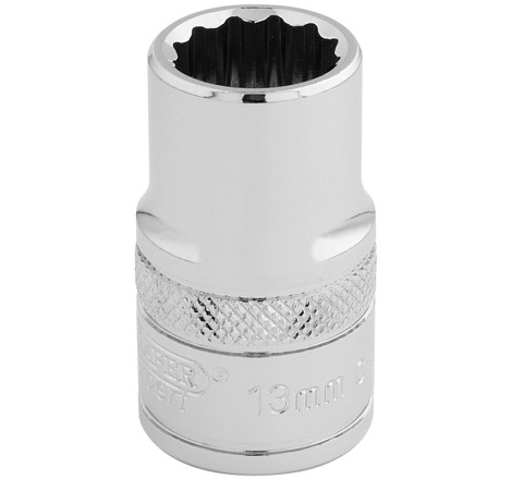 Douille DRAPER 1/2" 12 Pans Hi-Torq® 13 mm | Douille Haute Performance