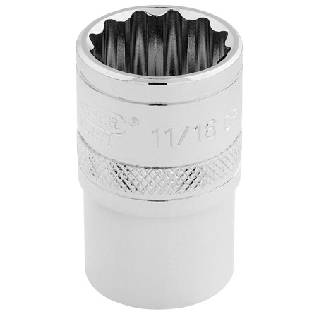 Douille DRAPER 1/2" 12 Pans 11/16" | Douille de Serrage Haute Résistance