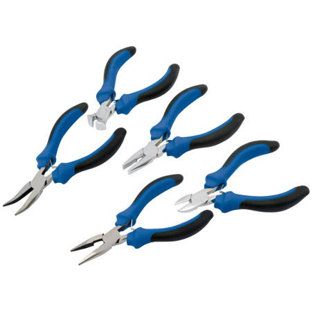 Jeu de 5 Mini Pinces DRAPER | Kit de Précision pour Atelier et Maintenance