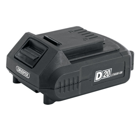 Batterie DRAPER D20 20V 2,0 Ah Lithium-Ion | Compacte et Légère