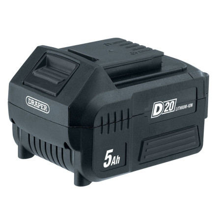 Batterie DRAPER D20 20V 5,0 Ah Lithium-Ion | Très Haute Autonomie