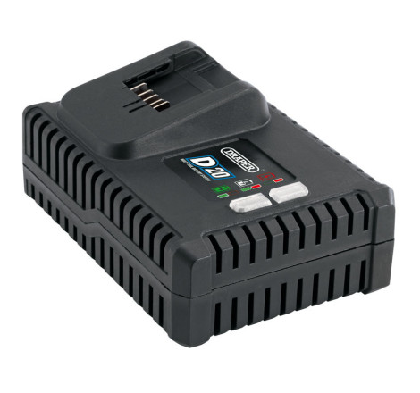 Chargeur Rapide DRAPER D20 20V | Recharge Lithium-Ion Efficace