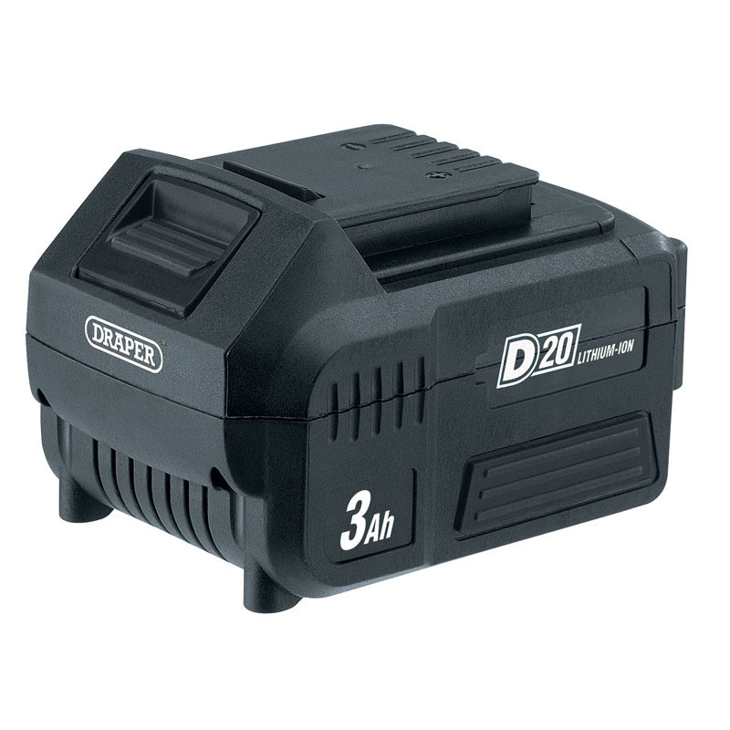 Batterie DRAPER D20 20V 3,0 Ah Lithium-Ion | Compacte et Performante