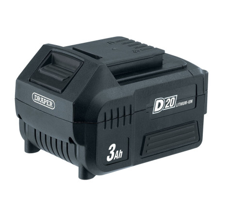 Batterie DRAPER D20 20V 3,0 Ah Lithium-Ion | Compacte et Performante