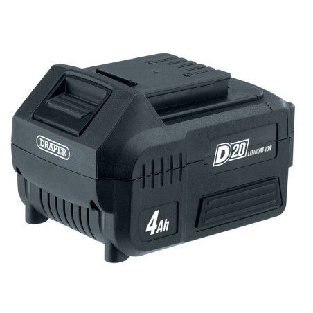 Batterie DRAPER D20 20V 4,0 Ah Lithium-Ion | Autonomie et Performance