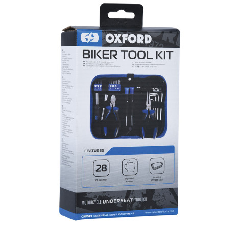 Trousse à Outils OXFORD 28 Pièces | Kit Complet pour Entretien et Réparation