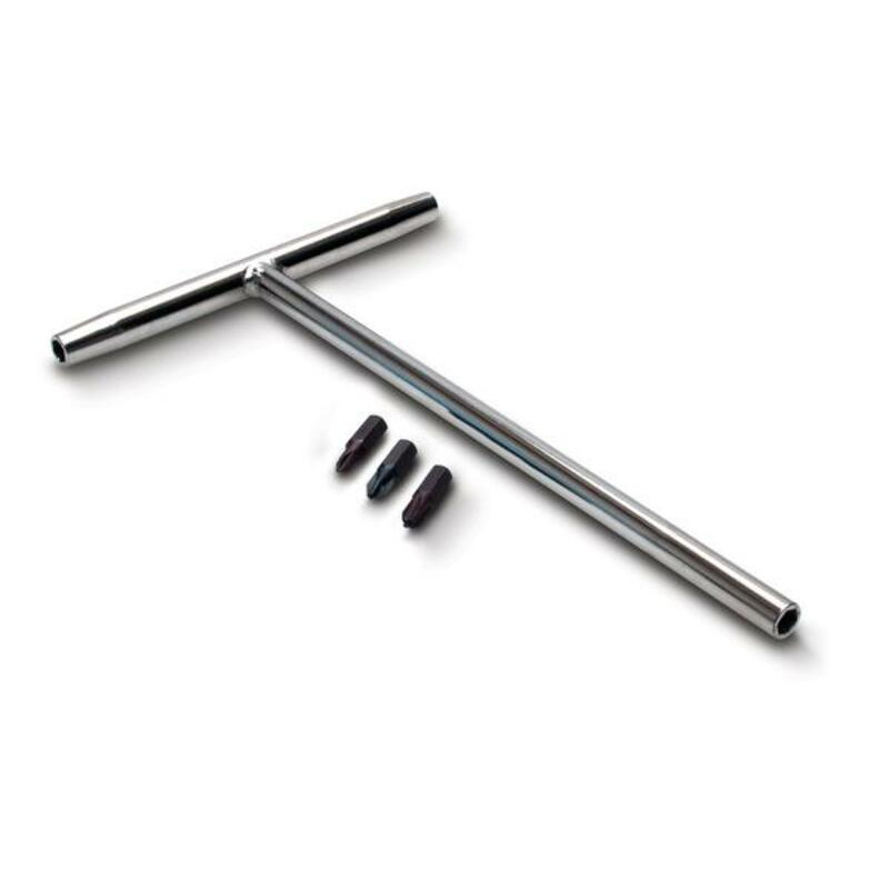 Clé en T avec Embouts 1/4" | Outil de Serrage Polyvalent