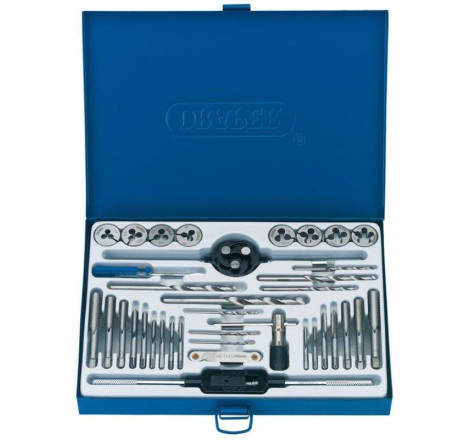 Coffret Tarauds et Filières DRAPER 37 Pièces | Kit de Filetage Complet