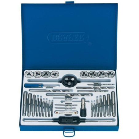 Coffret Tarauds et Filières DRAPER 37 Pièces | Kit de Filetage Complet
