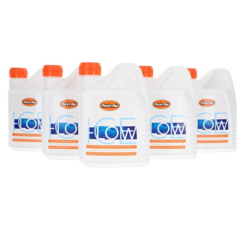 6x Liquide de refroidissement TWIN AIR Iceflow 1L - protection moteur haute performance