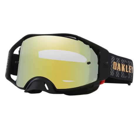 Masque OAKLEY Airbrake MX Herlings Signature – Écran 24K Iridium
