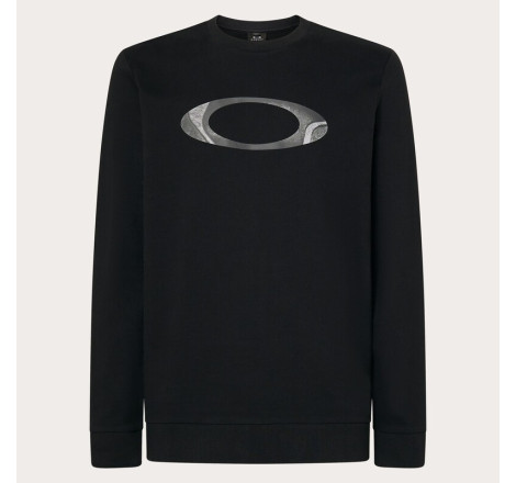 Hoodie OAKLEY New Ellipse Crew - Blackout