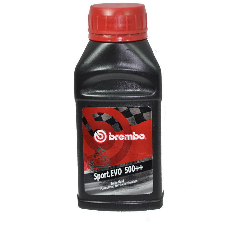 Liquide de frein Brembo Upgrade DOT 4 Sport Evo 500++ 250 ml - route et piste haute performance