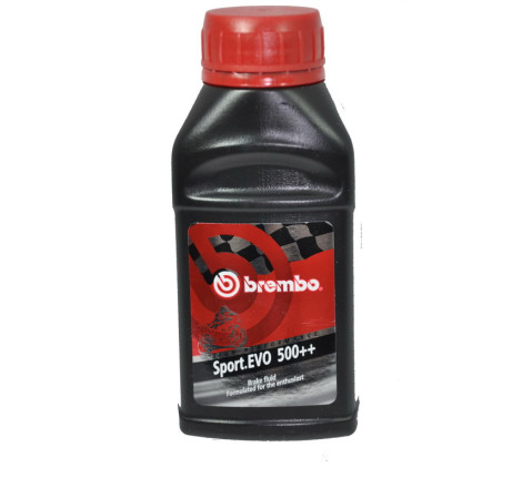 Liquide de frein Brembo Upgrade DOT 4 Sport Evo 500++ 250 ml - route et piste haute performance