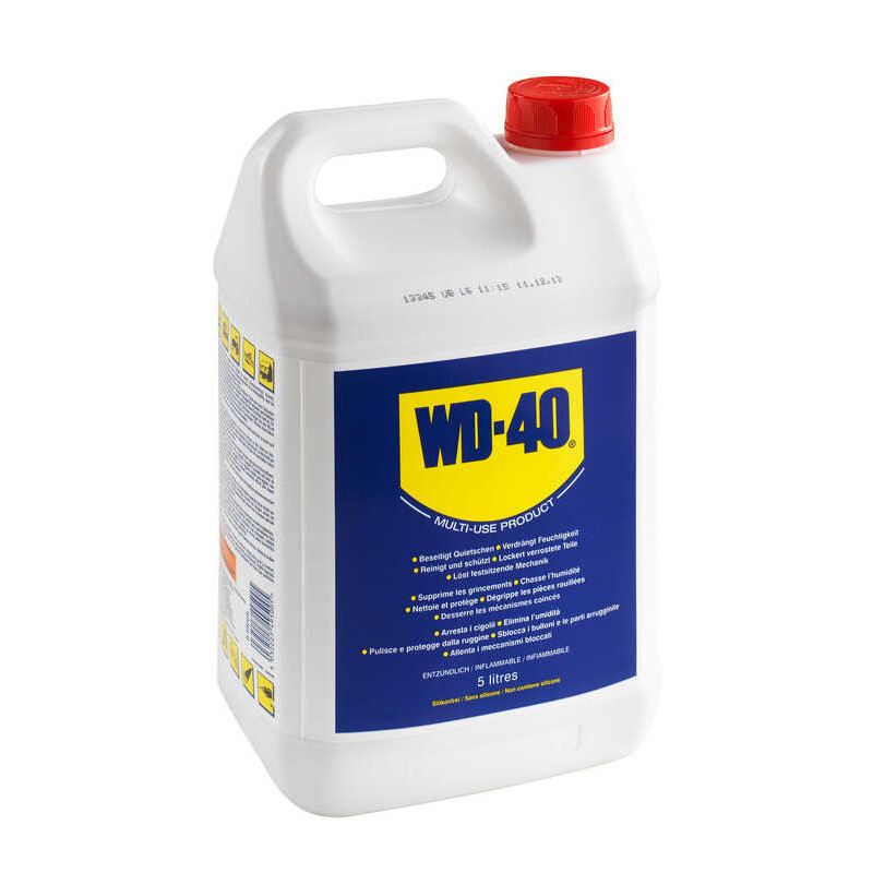 Bidon de recharge WD-40 5L - lubrifiant multi-usage professionnel haute performance