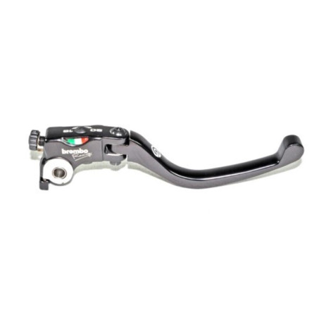 Levier de frein complet BREMBO UPGRADE RSC court noir