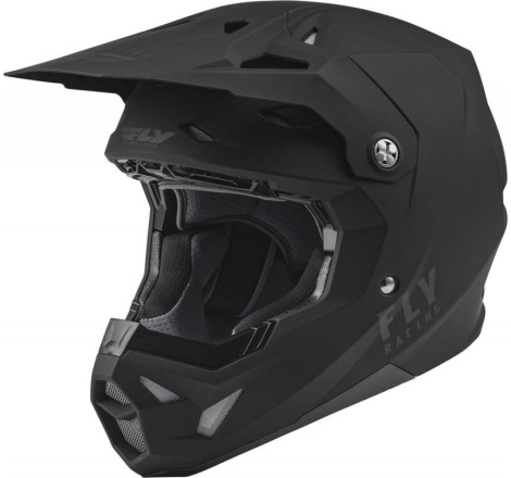 Casque enfant FLY RACING Formula CP Solid Taille YL - noir mat