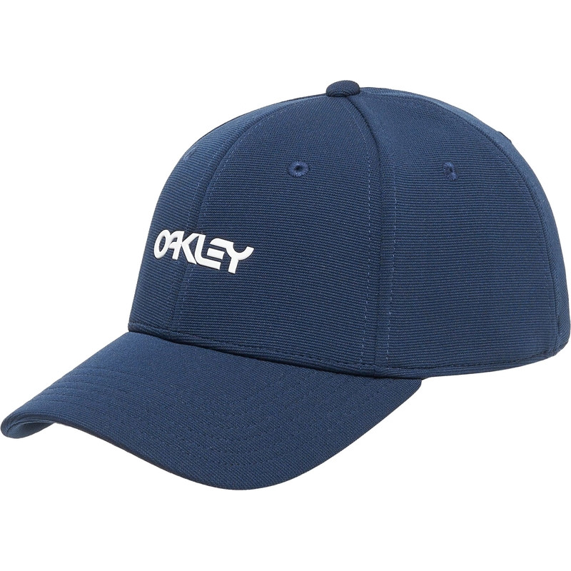 Casquette OAKLEY Stretch Metallic - Abyss/blanc