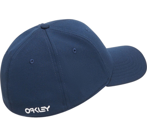 Casquette OAKLEY Stretch Metallic - Abyss/blanc