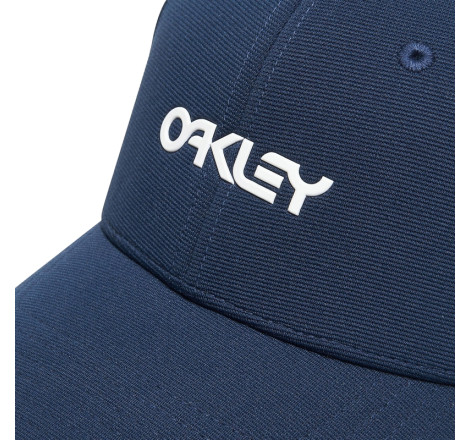 Casquette OAKLEY Stretch Metallic - Abyss/blanc