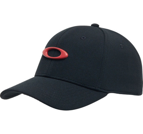 Casquette OAKLEY Tincan - Pitch Black/Flame Red