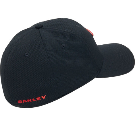 Casquette OAKLEY Tincan - Pitch Black/Flame Red