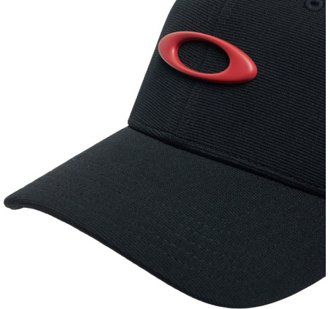 Casquette OAKLEY Tincan - Pitch Black/Flame Red