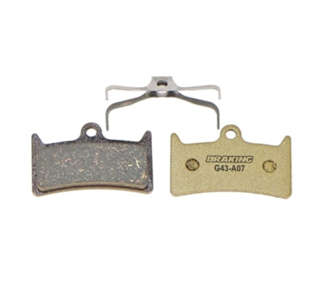 Plaquettes de frein vélo BRAKING Carbo-Metallic