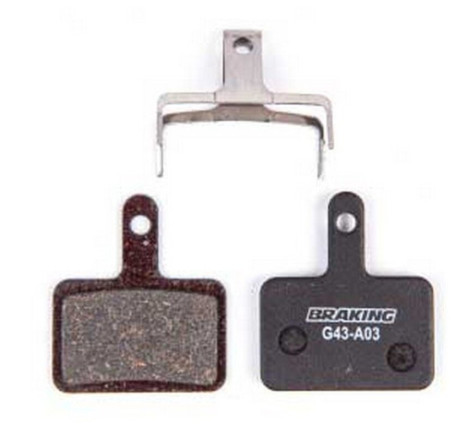 Plaquettes de frein vélo BRAKING organique