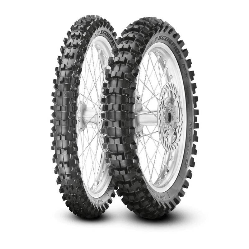 Pneu PIRELLI SCORPION MX32 MID HARD 110/90-19 NHS 62M TT