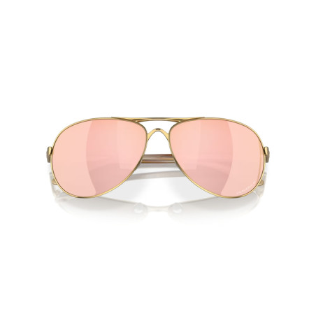 Lunettes de soleil OAKLEY Feedback Polished Gold - verres Prizm rose gold polarized