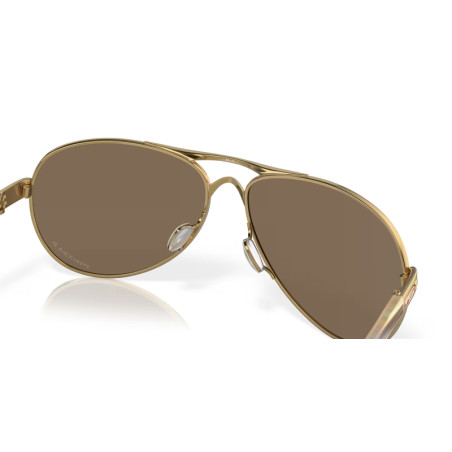 Lunettes de soleil OAKLEY Feedback Polished Gold - verres Prizm rose gold polarized