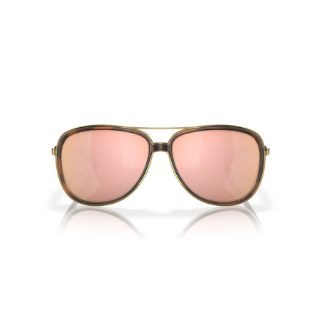 Lunettes de soleil OAKLEY Split Time Brown Tortoise - verres Prizm Rose Gold Polarized