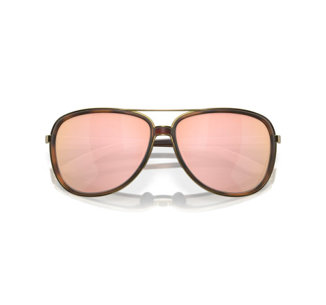 Lunettes de soleil OAKLEY Split Time Brown Tortoise - verres Prizm Rose Gold Polarized