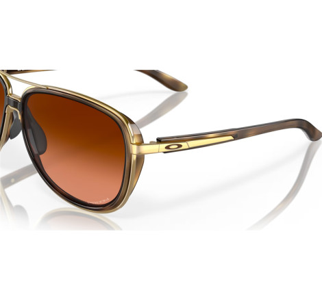 Lunettes de soleil OAKLEY Split Time Brown Tortoise - verres Prizm Brown Gradient