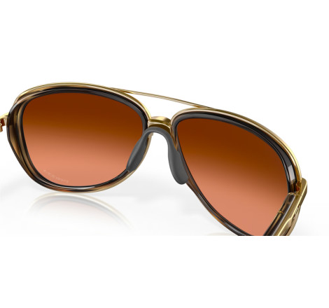 Lunettes de soleil OAKLEY Split Time Brown Tortoise - verres Prizm Brown Gradient