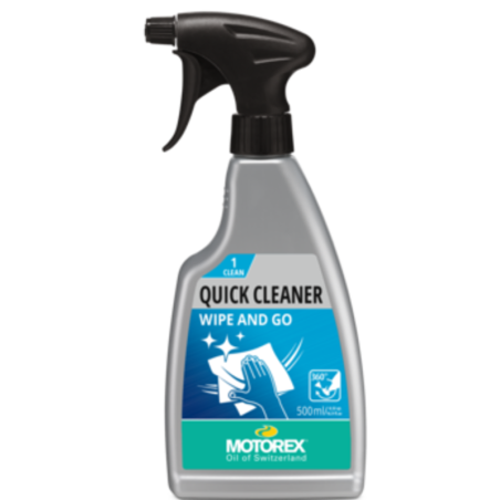 Nettoyant MOTOREX Quick Cleaner Spray 500ml - dégraissant moto rapide haute performance