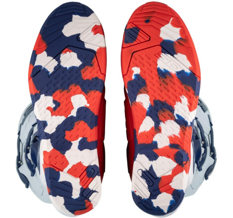 Bottes SIDI Crossair X pointure 44 - blanc / Navy / rouge