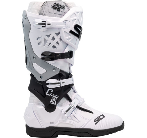 Bottes SIDI Crossair X pointure 44 - blanc / noir