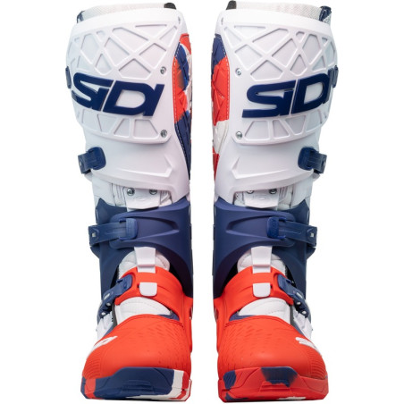 Bottes SIDI Crossair X pointure 46 - blanc / Navy / rouge