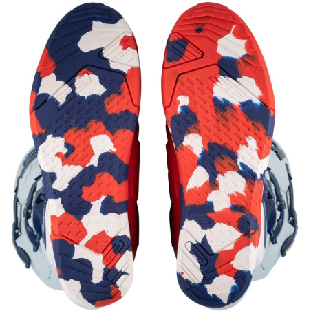 Bottes SIDI Crossair X pointure 46 - blanc / Navy / rouge