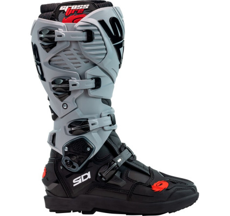 Bottes SIDI Crossfire 3 SRS pointure 43 - noir / Cendre